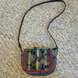 Clare V Midi Sac Snake Skin